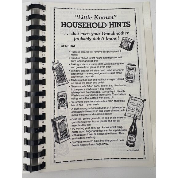 Treasured Recipes From The Kitchen Of Mural E. Fisk Spiral-Bound Cookbook 1990s - Picture 11 of 16